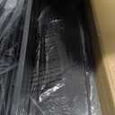 Under Bed Storage with Wheels,Under Bed Storage Containers with Clear Lids, Under-Bed Organizers for Clothes, Shoes  Durable Storage Bins with Smooth Rolling Wheels (Black, 4 Pack)