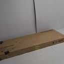 Storage Chest, 47.2 Toy Box, Entryway Storage Trunk, Shoe Bench with Storage, Engineered Wood Storage Cabinet with 2 Safety Hinges, Entrance Bench for Bedroom, Living Room, Black SCBK2201