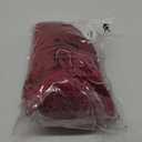 Ekouaer Women's Robe Long Velvet Bathrobe Fuzzy Soft Warm HouseCoat with Pockets Plush Shawl Collar Full Length Sleepwear (Medium, Wine Red)