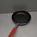 Tramontina Professional 12-Inch Non Stick Large Frying Pan, Heavy-Gauge Aluminum Skillet with Reinforced Nonstick Coating, Red Handle, Dishwasher and Oven Safe