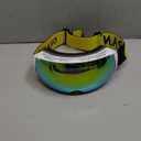 ORANZI Ski Goggles Men Women OTG Anti-Fog/Scratch 100% UV-Magnetic Lens-Snowboard Snow Goggles for Men & Women