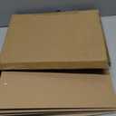 Oxford Brown Clipboards, Metal Clip with Plastic Corners, Writing Surface with Hanging Loop, Brown, 12.5" x 9", 6 Pack (25401)