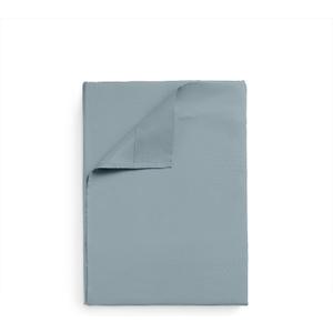 Mellanni King Size Flat Sheet - Iconic Collection Bedding - Hotel Luxury, Extra Soft, Cooling - Wrinkle, Fade, Stain Resistant - 1 Flat Sheet Only (King, Spa Blue)