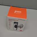 PROfezzion Magnetic Shower Mirror Phone Holder Reusable Suction Cup Phone Mount Compatible with iPhone 17 16 15 14 13 12 & All Phones, Rotating Stand for Glass Window Bathroom Kitchen, White