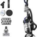 Eureka Upright Vacuum Cleaner for Carpet and Hard Floor,Powerful Vacuum with Dual Cyclone Suction,Swivel Steering,Anti-Tangle,Large Dust Cup,NEU612BL, Blue