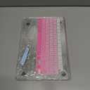 IBENZER Compatible with 2025 2024 2023 2022 MacBook Air 13 inch Case M4 A3240 M3 A3113 M2 A2681, Hardshell Case & KeyboardCover & ScreenFilm & Type-C for Mac Air 13.6, Crystal Clear, AT13-KK-CYCL+2TC