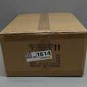 Antique White Semi Flush Mount Ceiling Light, Modern Foyer Lighting Fixture, 4-Light Metal Ceiling Lamp, Small Farmhouse Chandelier for Hallway Entryway Porch Bedroom Kitchen