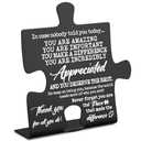 You Are Incredibly Appreciated, Affirmations Sign, Thank You Gifts for Coworkers, Boss, Women, Men, Friends. In Case No One Told You Today, Motivational Office Decorative Signs Plaques YY03