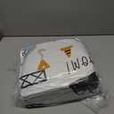 Nesker 5 Pcs Comforter Set Twin Size, Cute Cars Truck Tractor Bedding for Kids Teen, Cargo Crane Bulldozer Excavator Bed Sheet with Pillowcase & Sham