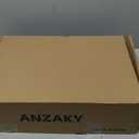 Fireproof Document Box with Fireproof Zipper, Hard Inner Shell Fireproof Document Bag with Lock, Fireproof Water Resistant Important Document Organizer 16 inch Laptop File Briefcase (Black)