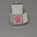 MUBYOK 3 Inch 100pcs Funny Quotes Car Freshies Cardstock Cutouts Round for Circles Silicone Molds & Aroma Beads Accessories Supplies