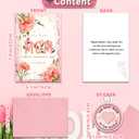 10 x HSHFAMIIY Mothers Day Gifts - Mothers Day Card, Funny Mother Day Cards with Envelope and Stickers, Mothers Day Crafts Basket Gift Bags for Mom Wife