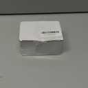 CLCTK 2 Pack Crystal Glass Dummy Door Knob, Hall and Closet Dummy Door Knob Non-Turning Single Side, Antique Brass