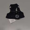 EcoBark Rapid Fastener Super Comfort Fully Adjustable Double Padded Step in Dog Harness, XS- 5 to 6 lbs- Chest Up to 13 in (Pack of 1) Black