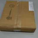 Amazon Basics Classification Folder- 100% Recycled, 1 Divider, 2" Embedded, 10 Count per Box, 12.09 x 10.63 inch (Letter), Red