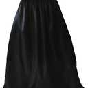 GOLDSTITCH Cape Costume Full Length Deluxe Adult Cape Cloak Knight Fancy Cool Cosplay Costume (Black)