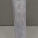 rabbitgoo Window Privacy Film, Decorative Rainbow Window Clings for Glass Covering, Static Cling Non Adhesive Door Stickers UV Blocking, Stained Glass Vinyl Decal, 3D Pebble, 35.4 x 157 inches