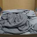 REST Evercool Cooling Comforter, King/Cali King, Blanket for Hot Sleepers, All Season Bedding for Night Sweats, Breathable Lightweight Duvet, 106x90 Inches, Cool Gray