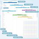 Teacher Planner 2026-2027, Jul 2026-Jun 2027 Academic Year, 8.5" x 11" Lesson Planner Book for Teacher Calendar, Spiral Bound Planners, Colorful Monthly Tabs, Planning Stickers, BlueCheckered