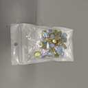 Mixed Shape Mocha Ab Gold Claw Glass Crystal Sew On Rhinestones Trim Stones for Bags Shoes Clothes Decoration (Light Blue Ab Mk)