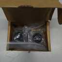 BRCOVAN 2 PCS, 1'' Ball Mount Base with Aluminum Alloy 4-Hole AMPS Square Plate, Compatible with RAM Mounts B Size 1 Inch Ball Double Socket Arm