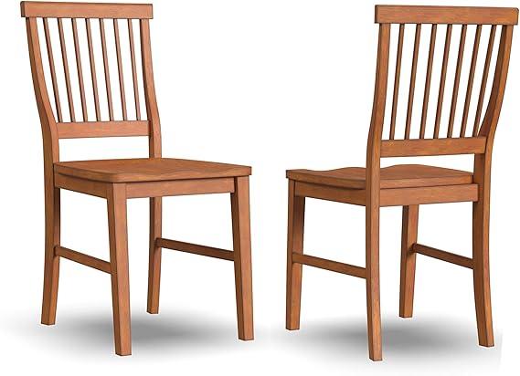 Homestyles Arts and Crafts Cottage Oak 7-Piece Rectangular Dining Set, 48"W