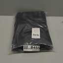 NICETOWN Halloween Black Blackout Living Room Curtains 84 inches Long, Black Out Curtain Panels for Bedroom - (Black Color) W52 x L84, 1 Pair, Thermal Insulated Blackout Draperies Window Treatment