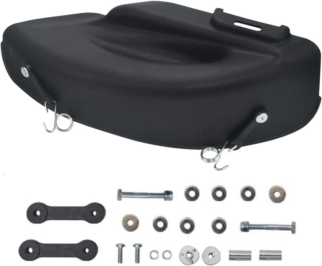 Karbay 532406581 Lawn Tractor 46-in Deck Mulch Cover Assembly Compatible with Craftsman Husqvarna AYP 46" Stamped Deck Mower, Replace 405454, 406581