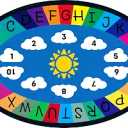 Genki - Classroom Rug for Kids - Education Classroom Carpet for Children - Colorful Seating Area - Large Elementary Classroom Rugs - Kids Seating for School Playroom | Oval 9'9"x6'6"