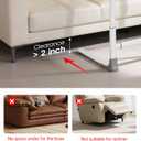 Couch Stand Assist Aid for Elderly, Help Get Up Out from Chairs for Seniors, Adjustable Height and Width