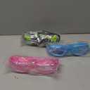 3 Pack Swim Goggles Anti Fog Swimming Goggles Soft Silicone Frame No Leaking Pool Goggles Anti UV Swimming Glasses with 3 Nose Clips 3 Earplugs for Adult Women Men Youth Kid over 8 Years Old