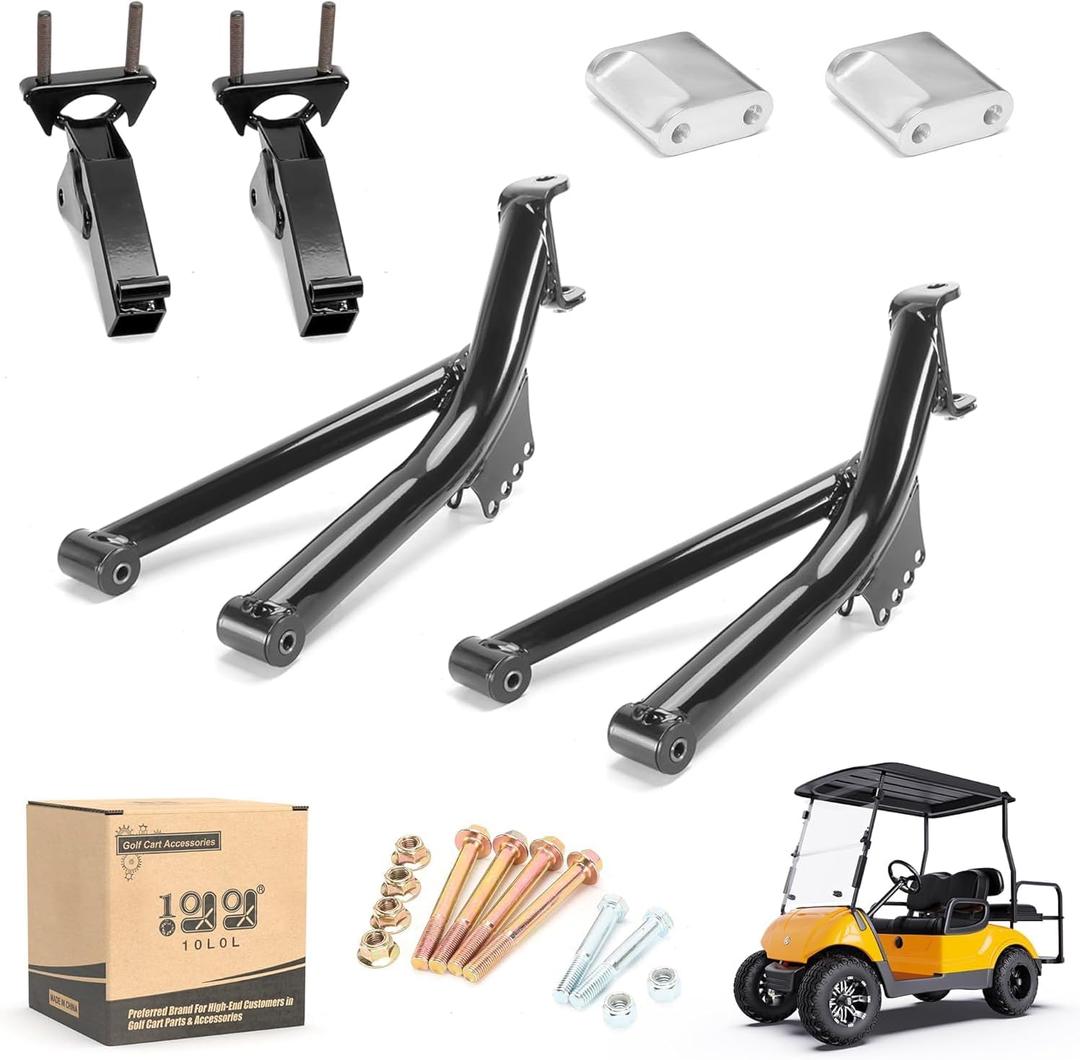 10L0L Golf Cart 6" Double A-Arm Lift Kit for Yamaha G2 G9 1985-1995 Golf Cart - Heavy Duty Steel, 6 Inch Suspension Lift System