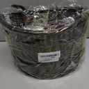 Wicker Wall Hanging Basket, Woven Plants Flowers Basket for Porch Garden Farmhouse Kitchen (Sector) (Brown)