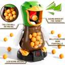 NIPLOOOW Duck Shooting Toys for Kids 3-5, Movable Target Shooting Games w/Air Pump Launcher, LCD Score Record, Sound, 24 Foam Balls, Birthday Gift for Boys Girls Ages 3 4 5 6 7 8 Years Old