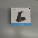 Wireless Charger for Samsung, 5 in 1 Android Charging Station for Galaxy S26 Ultra/S25/S24/S23/S22/S21, Galaxy Watch Ultra/8/7/6/5, Galaxy Buds 2/2 Pro, Multi Device Charger Stand, Black