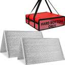 Bodaon 2PK Hard Bottom for 20"×20" Insulated Pizza Dlivery Bag, Doordash Uber Eats Catering Picnic Styrofoam Cooler Warmer Food Bags Carrier Accessories, Door Dash (Collapsible Board Only, No Bag)