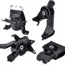 Lochnchn Engine Motor Mount Kits Compatible with Corolla Matrix 1.8L 2009-2013 Pontiac Vibe 1.8L 2009 2010 4PCS Engine Transmission Mount Replace A62027 A62039 A62015 A62023