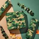 WRAPAHOLIC Camo Wrapping Paper Sheet - 6 Sheets Green Zone Camouflage Wrapping Paper for Men, Birthday, Christmas, Baby Showers - 19.7 Inch x 27.5 Inch Per Sheet