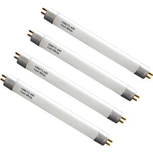 6'' F4T5/CW Under Cabinet Bulb,T5 4W Cool White Linear Fluorescent Tube,Replacement Bulb for GE,Eiko 15501, Sylvania 20416,Sunlite 05040, Rayovac,Coleman Lantern,G5 Bi-Pin Base,4100K (4PACK)