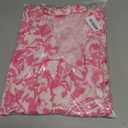 Casual Summer Dresses for Women Short Sleeve V Neck A Line Floral Mini Dress Flowy Beach Vacation Sundresses 2026 (Pink, XL)