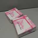 2 x 12 Pack Pink Square Claw Clips, Big and Small Neutral Rectangle Hair Claw Clips, Non-slip Matte Large Hair Clips for Women,Strong Hold jaw clip for Thick Thin Hair