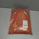 NICETOWN Doorway Curtains for Girls Room 78 inches Long, Grommet Privacy Light & Sound Reducing Room Darkening Window Treatments for Living Room, 2 Panels, Burnt Orange, W52 x L78