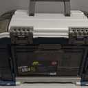 Plano Angled Tackle System with Three 3560 Stowaway Boxes, Fishing Tackle Storage, Premium Tackle Storage