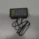 W3230 Digital Temperature Controller with NTC Temperature Probe Waterproof,LED Heating Cooling Thermostat Instrument Regulator Control Thermostat Range from -50℃ to 120℃ (220V 20A)