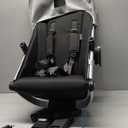 UPPAbaby RumbleSeat V2+ Second Lower Seat/Compatible with Vista V2 and Vista V3 / Adapters, Bumper Bar, Bug Shield Included/Stella (Grey Brushed Mlange/Silver Frame/Chestnut Leather)