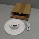 fotoconic 7.87 Inches/20cm Motorized Rotating Display Stand, 360 Electric Rotary Turntable Base Lazy Susan, Load-Bearing 11Lbs, for Photography Crafts Jewelry Toy Collectible Display (ND200C)