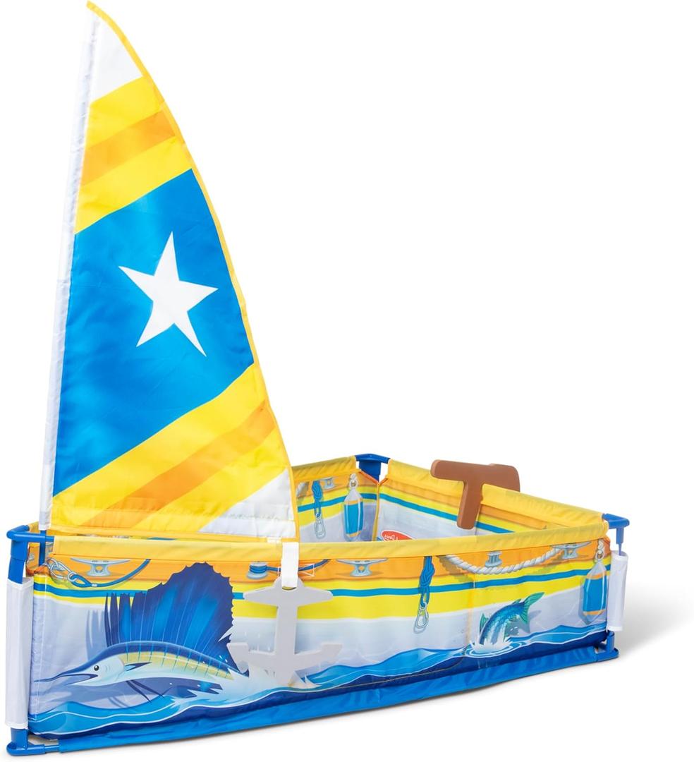 Melissa & Doug Lets Explore Sailboat Play Set