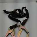 Frontline LPO62RADJ Combat™ 6' Tie-Back Double Leg Shock Absorbing Lanyard with Rebar Hooks
