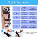 OA Unloader Knee Brace, Double Upright Unloader Knee Brace for ACL, PCL, Mild Osteoarthritis, Bone-on-Bone Pain and Meniscus Tear, Dual Unloading Support for Medial and Lateral, XL-Right