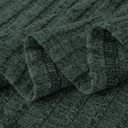 Poetsky Long Shirts for Women to Wear with Leggings Long Sleeve Tunic Tops Loose Fit Dressy Tunic Sweaters with Pockets S-3XL (Green, M)